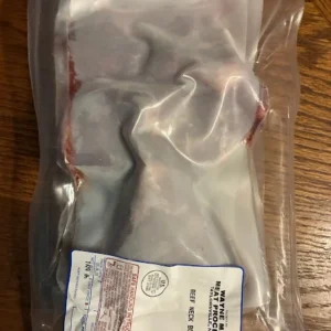 Bones (neck), grass-fed, organic practices
