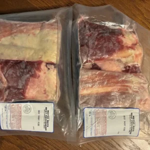 Short ribs, grass-fed, organic practices
