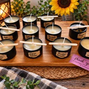 Handmade beeswax candles1
