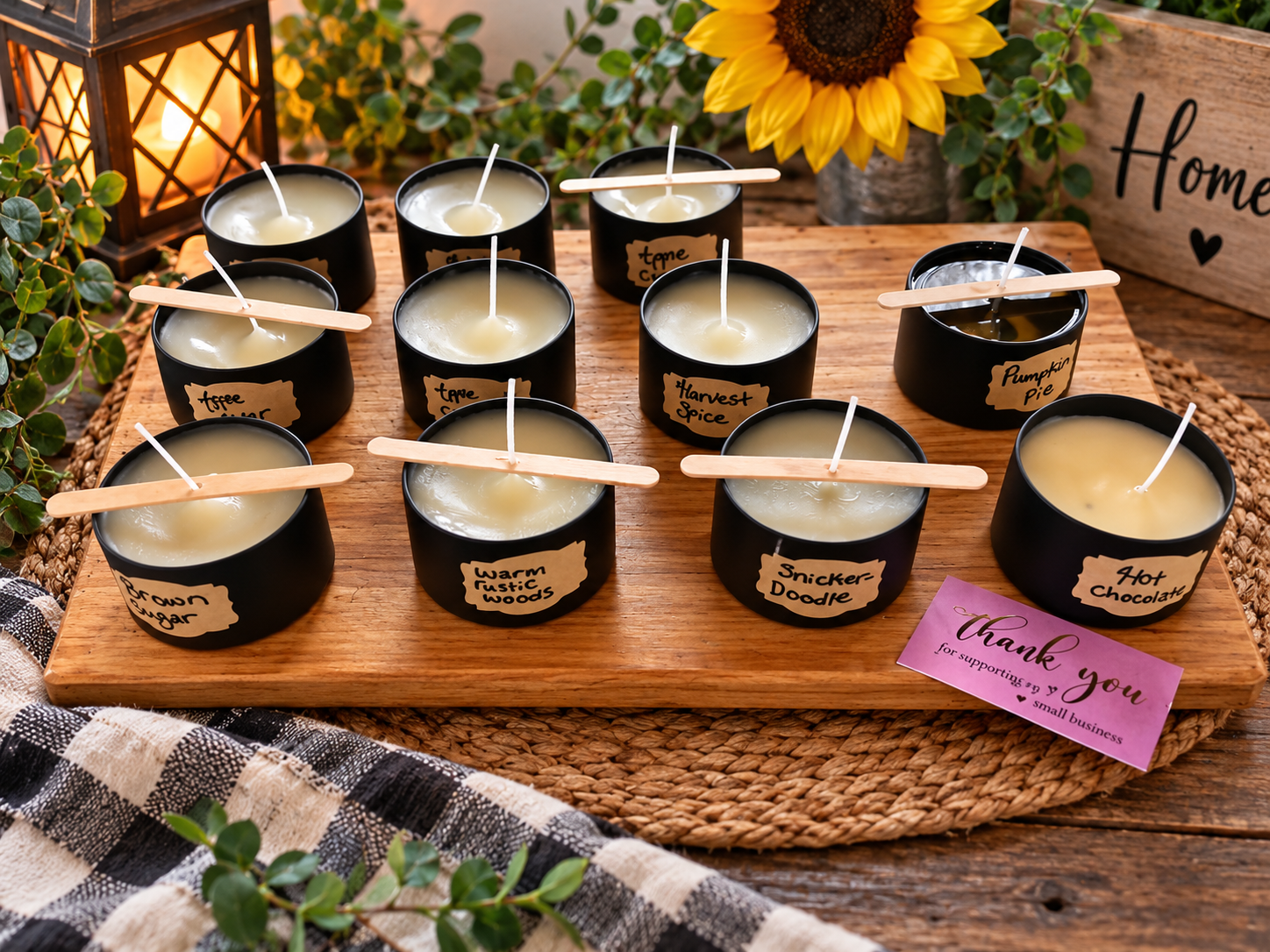 Handmade beeswax candles1