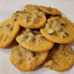 homemade chocolate chip cookies