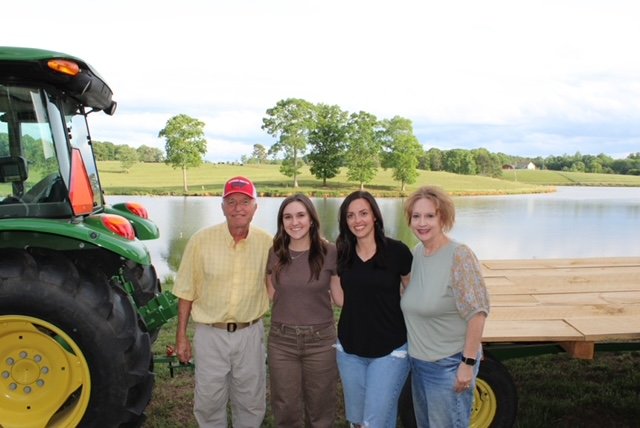 Picture of the owners of Clearbrook farms- a local beef farm
