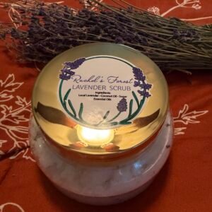 Lavender Sugar Scrub (body) made by Rachel's Forest
