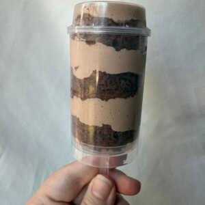 Gluten free chocolate cake pop made by a local producer
