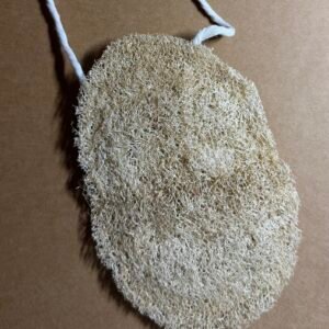 Natural Luffa Sponge grown and dried by a local farmer